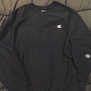 Champion black sweatshirt men’s small